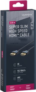 Ultra-Slim High Speed HDMI™ Cable with Ethernet