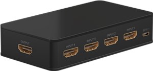 HDMI™-Umschaltbox 4 auf 1