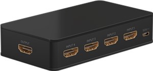 HDMI™-Umschaltbox 4 auf 1 (4K @ 60 Hz)