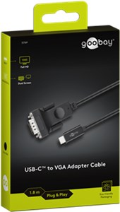 USB-C™ to VGA Adapter Cable USB-C™ to VGA Adapter Cable