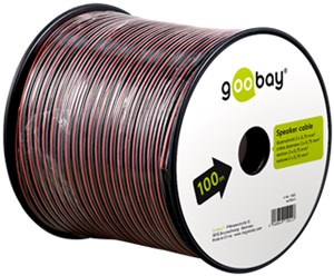 Speaker Cable red;black CCA