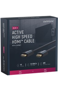 Active High Speed HDMI™ Cable with Ethernet