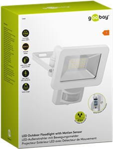 LED-Außenstrahler, 20 W, mit Bewegungsmelder