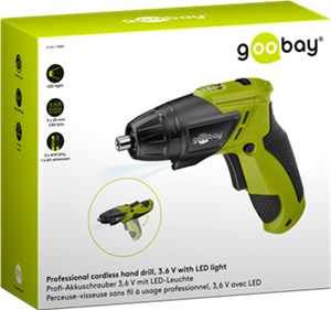 Mini avvitatore a batteria 3,6 V con luce LED