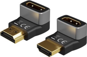 HDMI™-Winkeladapter-Set