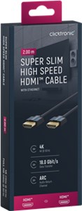 Ultra-Slim High-Speed-HDMI™-Kabel mit Ethernet