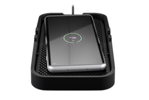 Wireless vehicle fast charger 10 W, black