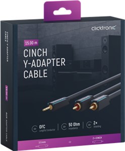 3.5 mm AUX to RCA Adapter Cable, Stereo