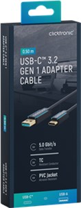 USB-C™ to USB-A 3.2 Gen 1 Adapter Cable