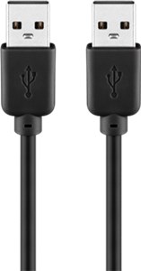 USB 2.0 Hi-Speed-Kabel 1,8 m, schwarz