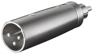 Adattatore XLR, da spina RCA a spina XLR