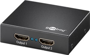 HDMI™ Splitter, 1 Eingang / 2 Ausgänge (Full HD) HDMI™ Splitter, 1 Eingang / 2 Ausgänge (Full HD)
