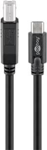 USB-C™ to B Cable, Black