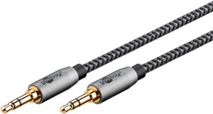 CABLE AUXILIAR DE AUDIO RCA A JACK 3.5MM 1.5M :: Serial Center