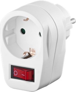 Protective Safety Socket with Switch, 16 A