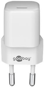 USB-C™ PD (Power Delivery) Schnellladegerät nano (30 W) weiß USB-C™ PD (Power Delivery) Schnellladegerät nano (30 W) weiß