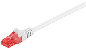 CAT 6 Patch Cable, U/UTP, white