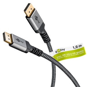 Câble DisplayPort™ 2.0/2.1, 54 Gbit/s Câble DisplayPort™ 2.0/2.1, 54 Gbit/s